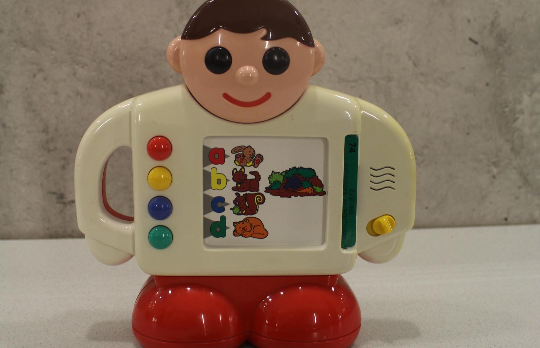 Der Lerncomputer &quot;Dickes Kind&quot;.