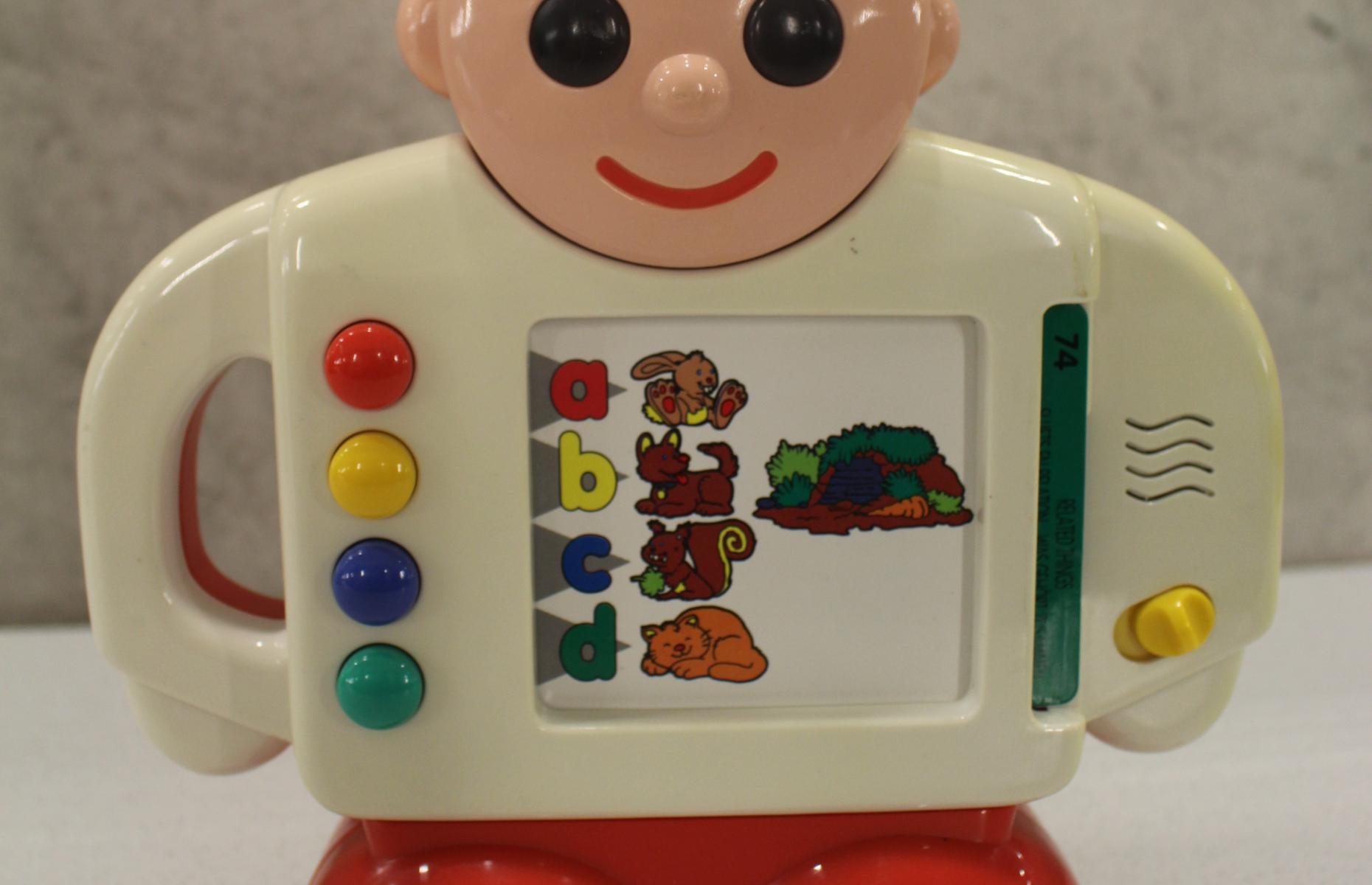 Nahaufnahme des Lerncomputers &quot;Dickes Kind&quot;