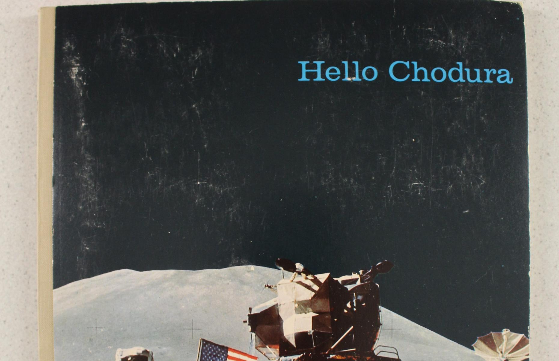 Hier sieht man den oberen Bereich des Covers des Sammelalbums &quot;Weltraumfahrt&quot;